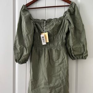 Charlie Holiday Linen Mini Dress-Boheme